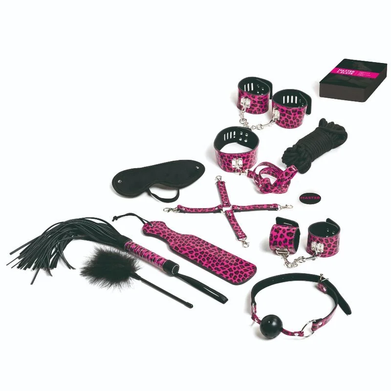 Tease  Please - Set 13 Accessoires De Bondage Magenta