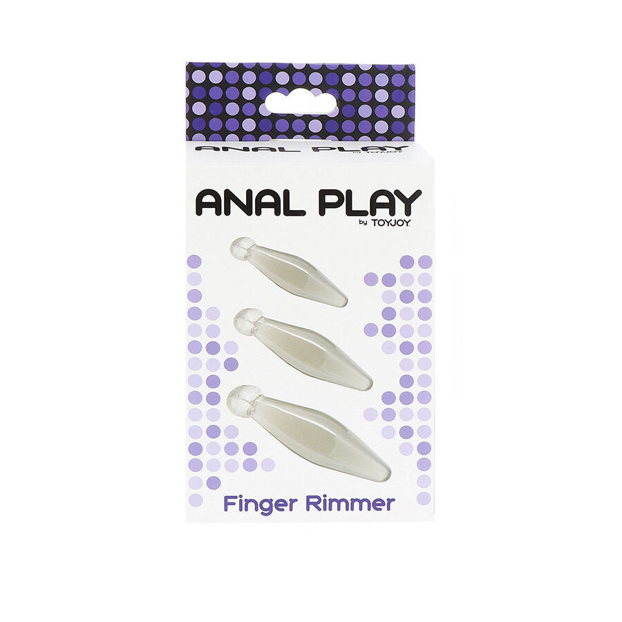 Toyjoy - Jeu Anal Finger Rimmer 3 Pièces Transparent - Image 3