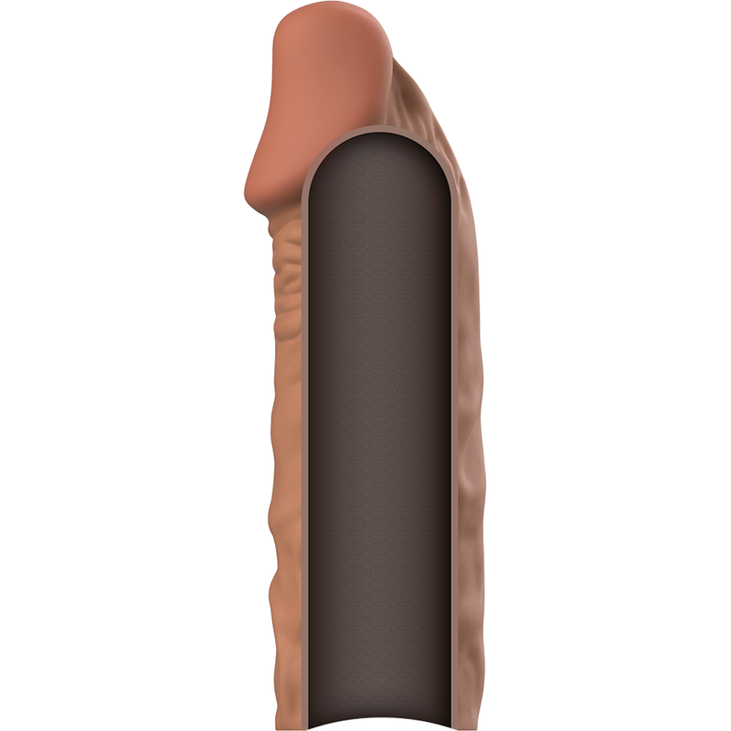 Virilxl - Extension De Pénis Marron En Silicone Liquide V5 - Image 4