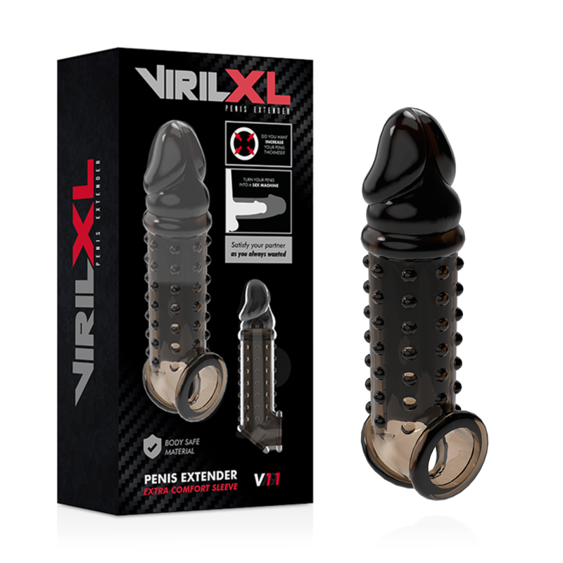 Virilxl - Extension Et Gaine De Pénis V11 Noir - Image 2
