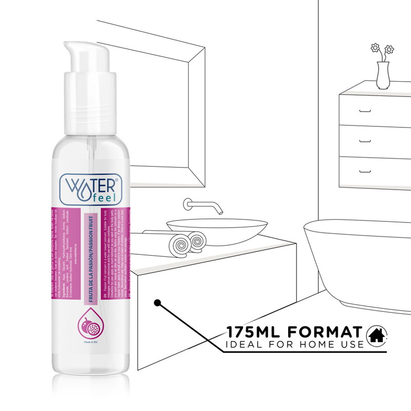 Waterfeel - Lubrifiant À Base D'eau Aux Fruits De La Passion 175 Ml - Image 5