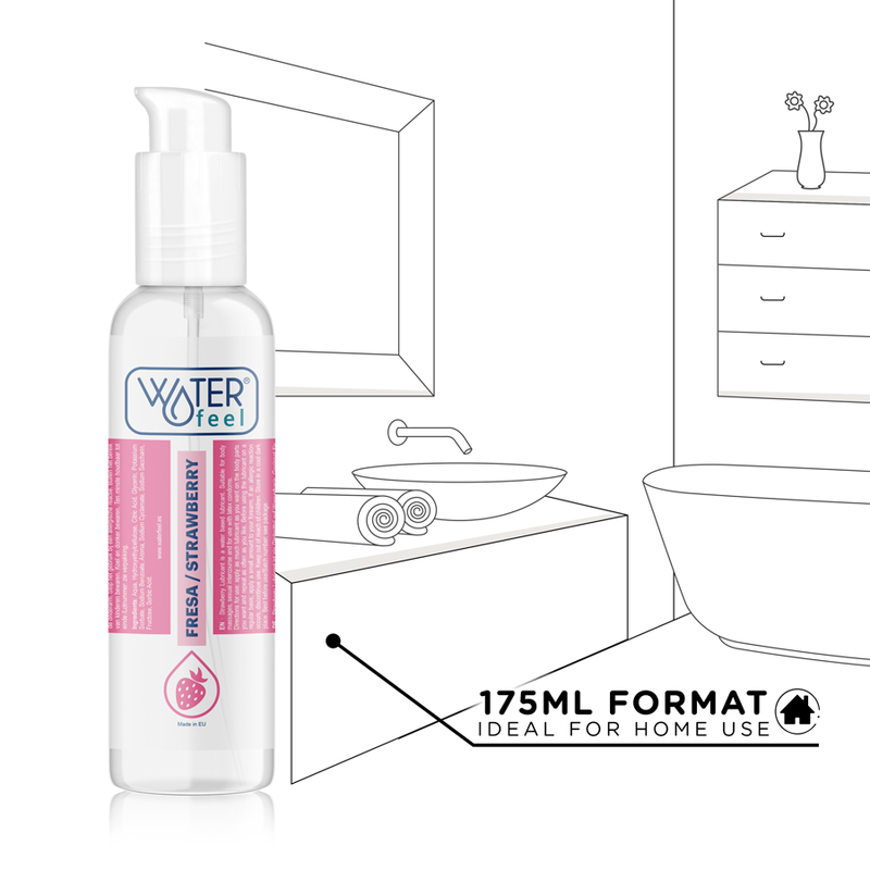 Waterfeel - Lubrifiant À Base D'eau De Fraise 175 Ml - Image 5