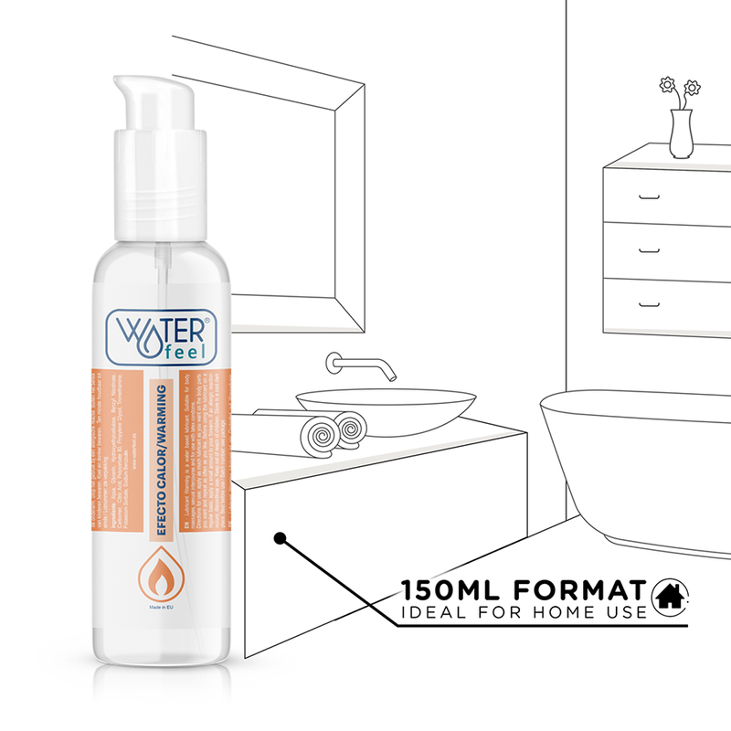 Waterfeel - Lubrifiant Effet Chaleur 150 Ml - Image 5
