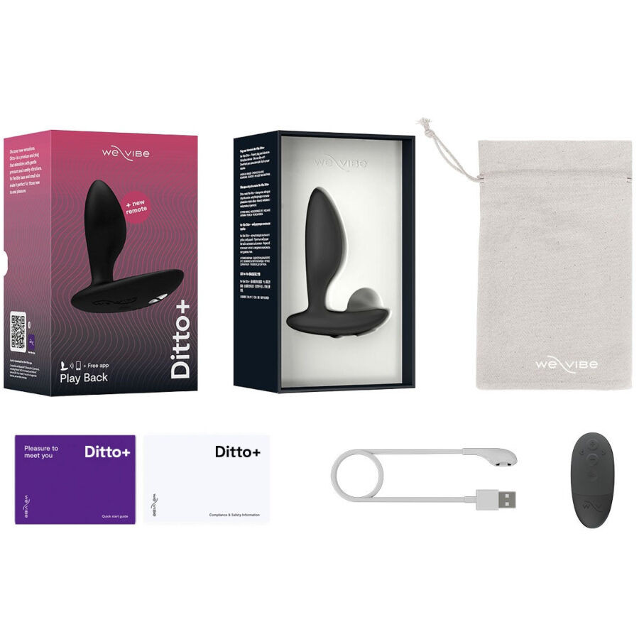 WE-VIBE - DITTO+ ANAL PLUG VIBRATOR PINK - Image 10