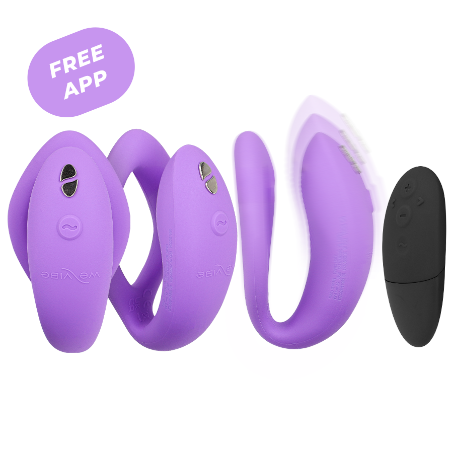 WE-VIBE - SYNC O FLEXIBLE VIBRATOR REMOTE CONTROL VIOLET - Image 2