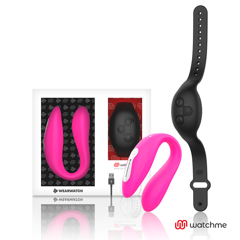 Wearwatch - Vibrateur Double Technologie Watchme Fuchsia/Azabache - Image 2