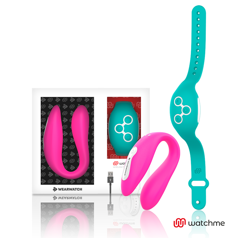 Wearwatch - Dual Technology Watchme Vibrator Fuchsia / Seawater - Image 2