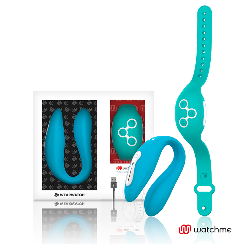 Wearwatch - Vibrateur Watchme Double Technologie Indigo/Eau De Mer - Image 2