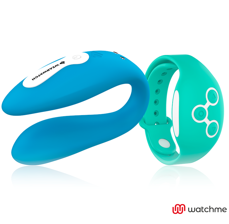 Wearwatch - Vibrateur Watchme Double Technologie Indigo/Eau De Mer - Image 3