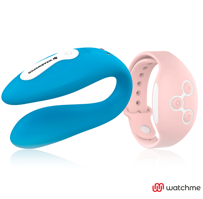 Wearwatch - Watchme Vibrateur Double Technologie Indigo / Rose - Image 3
