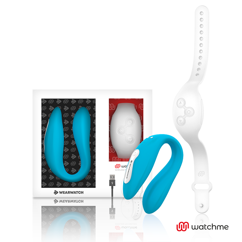 Wearwatch - Watchme Vibrateur Double Technologie Indigo/Neige - Image 2