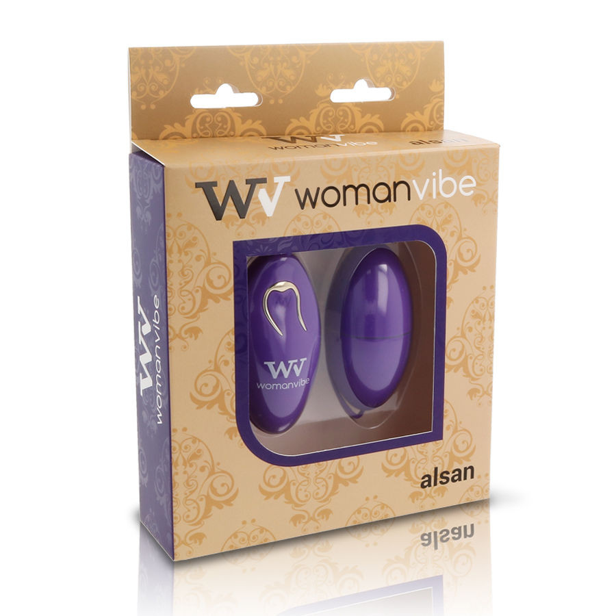 Womanvibe - Alsan Egg Telecommande Silicone Violet - Image 3