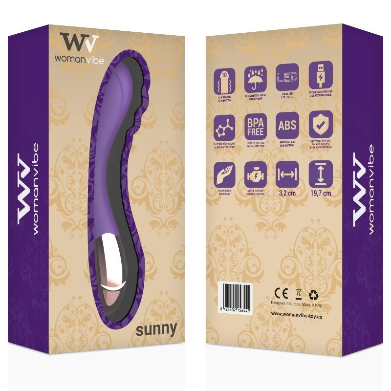 Womanvibe - Vibrateur Rechargeable En Silicone Sunny - Image 5