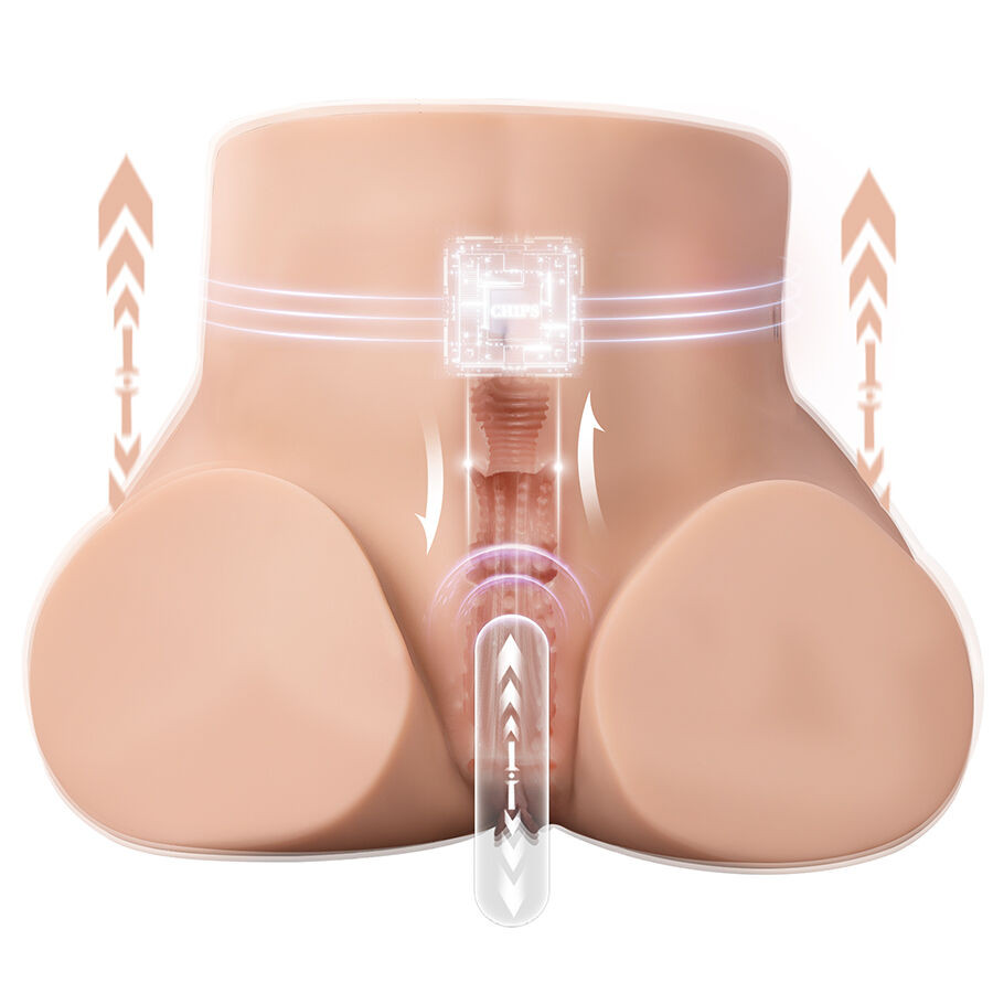 Xise - Ethel Thrusting Realistic Vagina Masturbator With Multi-Position Vibration - Image 2