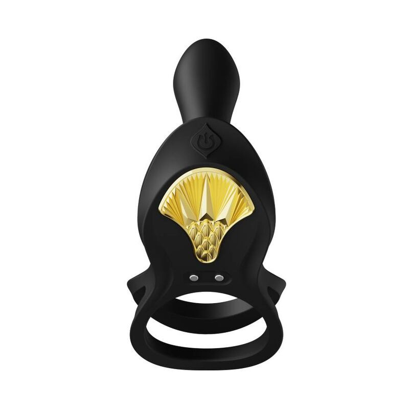 Zalo - Bague Vibrante Couples Bayek Noir - Image 3
