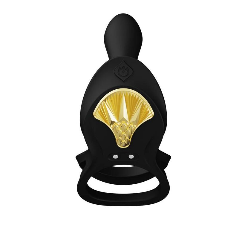 Zalo - Bague Vibrante Couples Bayek Noir - Image 4