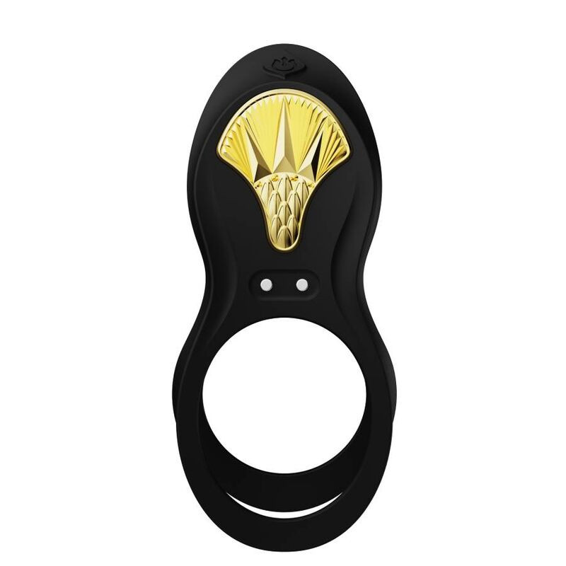 Zalo - Bague Vibrante Couples Bayek Noir - Image 5