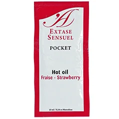 Extase Sensual - Strawberry Stimulating Oil 10 Ml