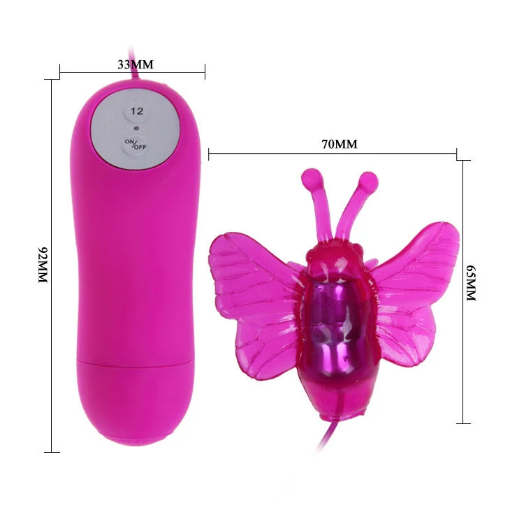 BAILE - VIBRATOR STIMULATOR VLINDER SCHATTIG SECRET 12V - Image 6