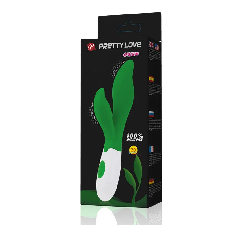 PRETTY LOVE - FLIRTATION OWEN GREEN VIBRATOR - Image 11