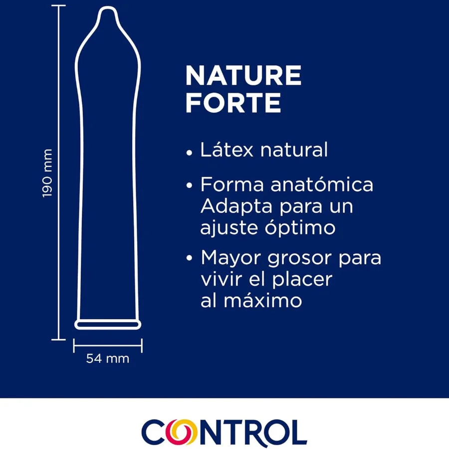 CONTROL - NATURE FORTE CONDOMS 144 UNITS - Image 3
