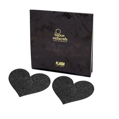 Bijoux Indiscrets - Flash Coeur Noir Coupes De Tamelon