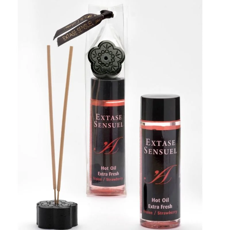 Extase Sensual - Huile De Massage Effet Fraise Extra Fraîche 100 Ml - Image 3