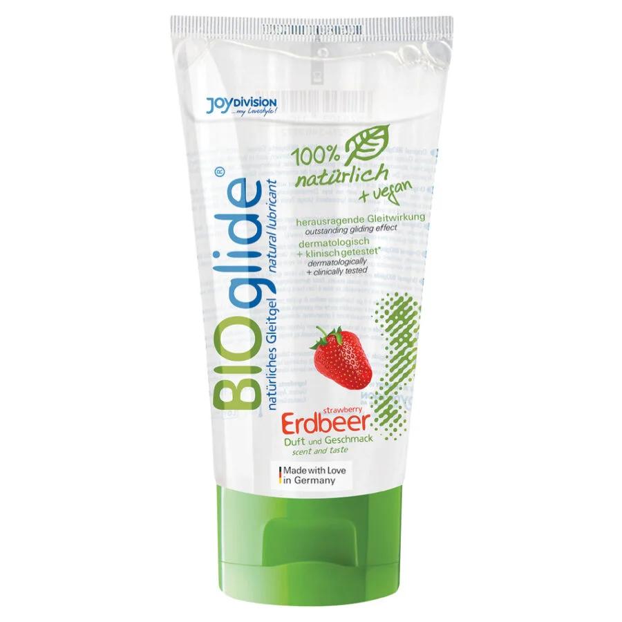 Joydivision Bioglide - Fraise Lubrifiant 80 Ml