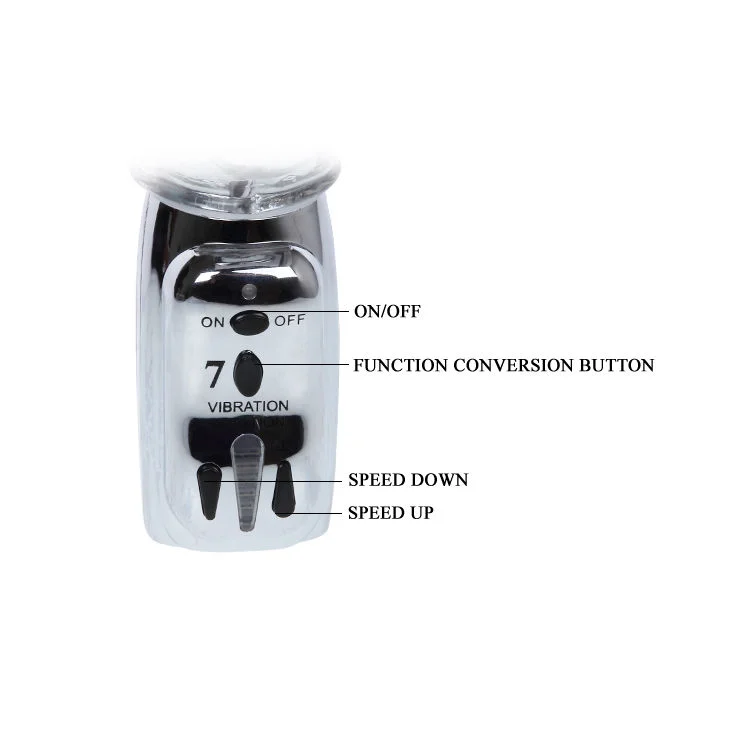 BAILE - AMOUR MISSILE TRANSPARENT ROTATOR 26.5 CM - Image 7