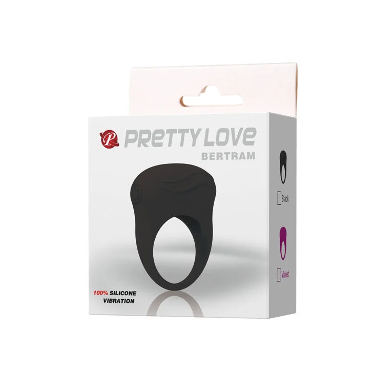 Pretty Love - Bertram Vibrerende Ring Zwart - Image 9