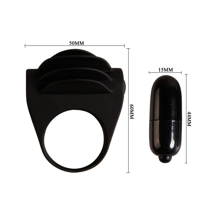 Pretty Love - Chester Black Vibrator Ring - Image 7