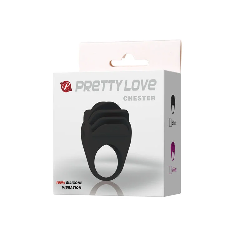 Pretty Love - Chester Black Vibrator Ring - Image 10