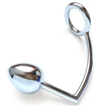 Metal Hard - Ring With Anal Hook 40Mm