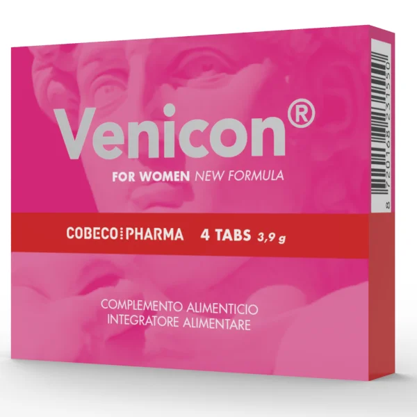COBECO - VENICON SUPPLÉMENT LIBIDO FÉMININ 4 CAPSULES