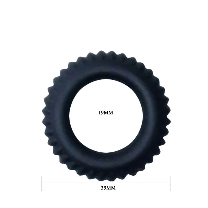 Baile - Titan Cockring Black 1.9 Cm - Image 5