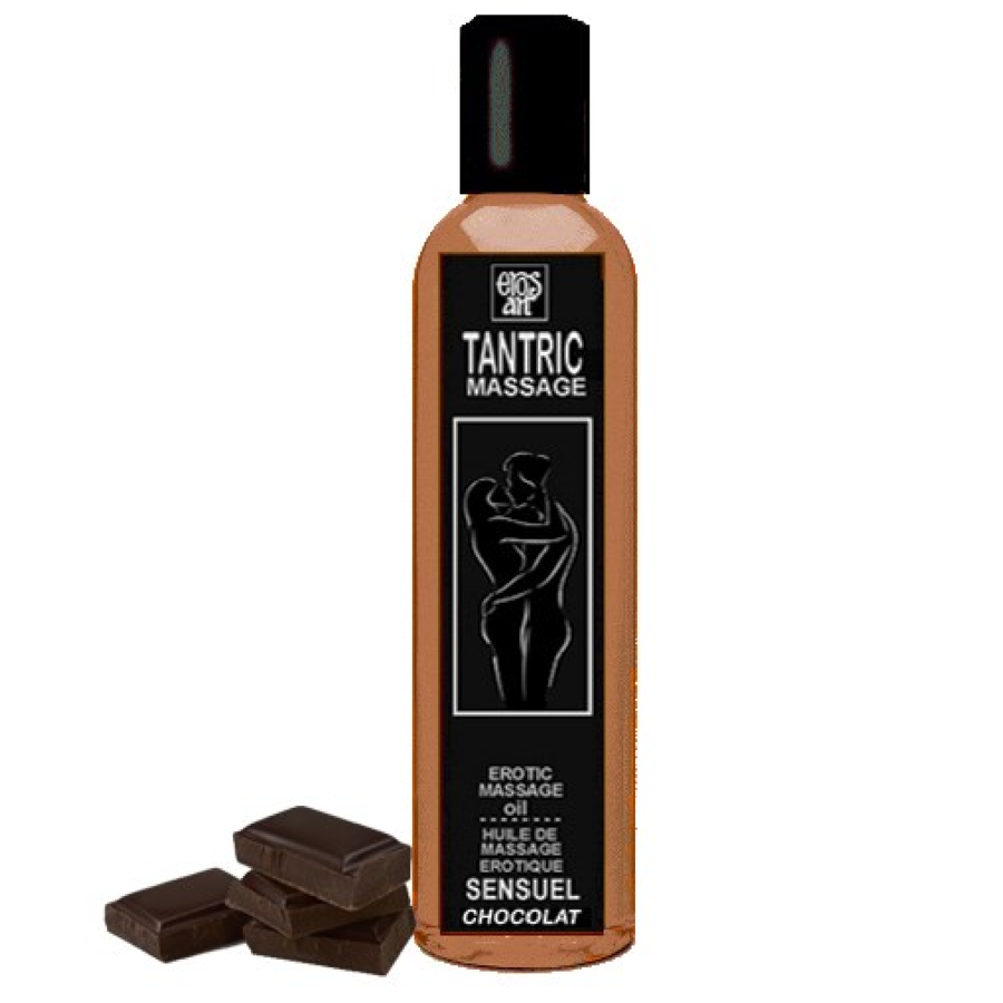 EROS-ART - HUILE DE MASSAGE TANTRIQUE NATURELLE ET APHRODISIAQUE AU CHOCOLAT 30 ML - Image 3