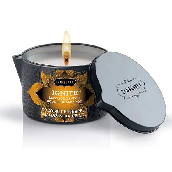 Kamasutra - Coconut And Pineapple Massage Candle 170Gr - Image 3