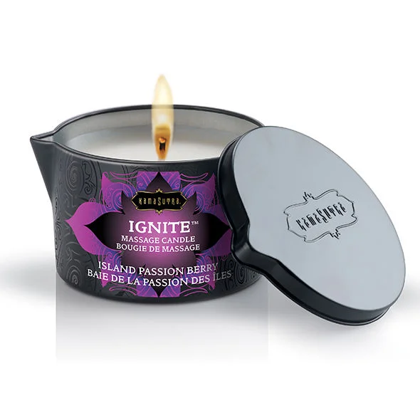 KAMASUTRA - MASSAGE CANDLE PASSION ISLAND 170GR - Image 3