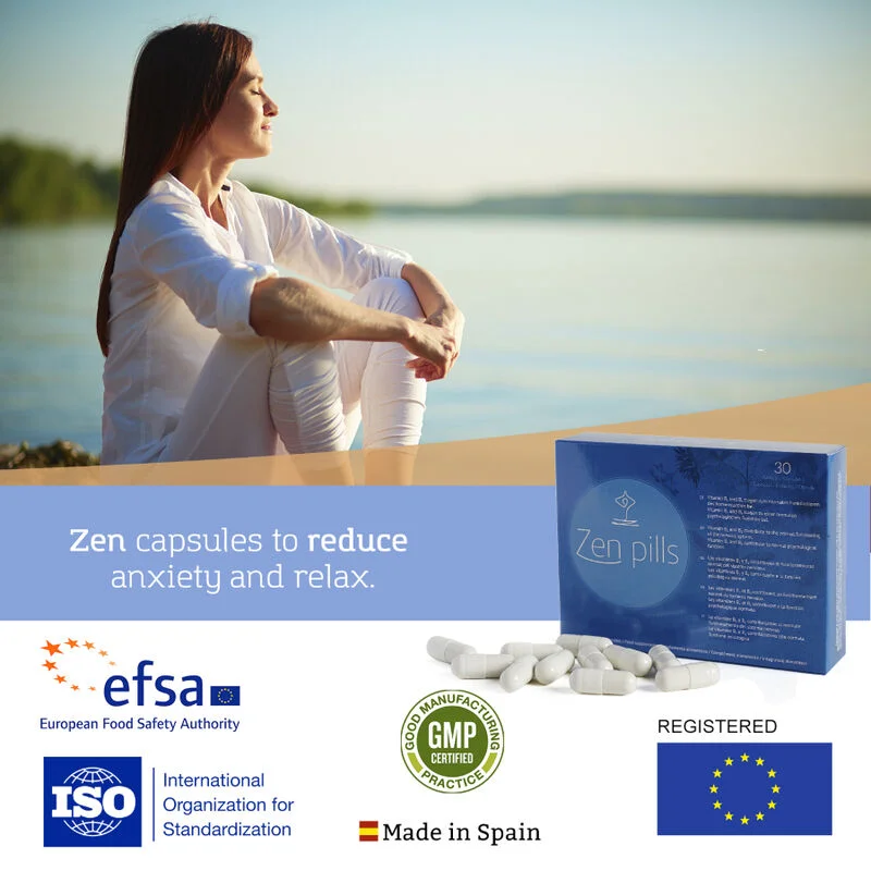 500 COSMETICS - ZEN PILLS CAPSULES TO REDUCE ANXIETY - Image 3