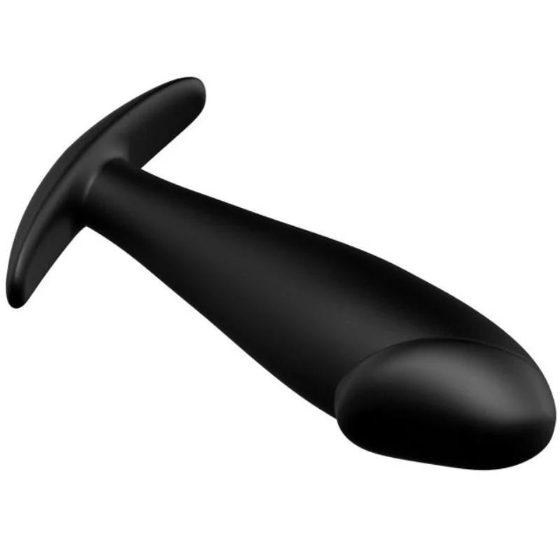 PRETTY LOVE - ANAL PLUG SILICONE PENIS FORM BLACK - Image 5