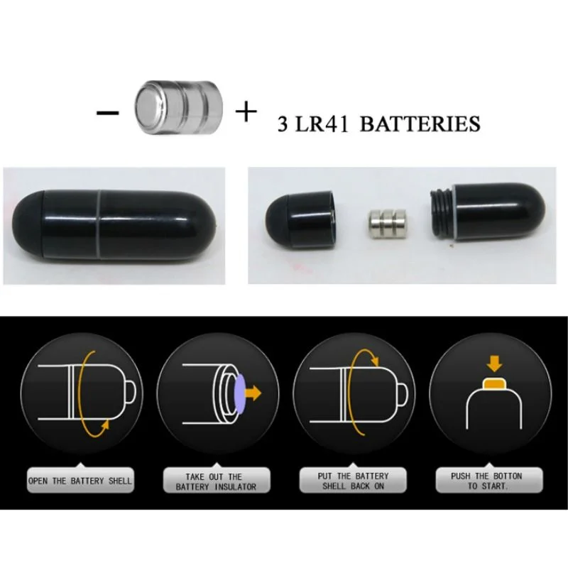 PRETTY LOVE - FLIRTATION STANFORD BLACK VIBRATION THIMBLE - Image 9