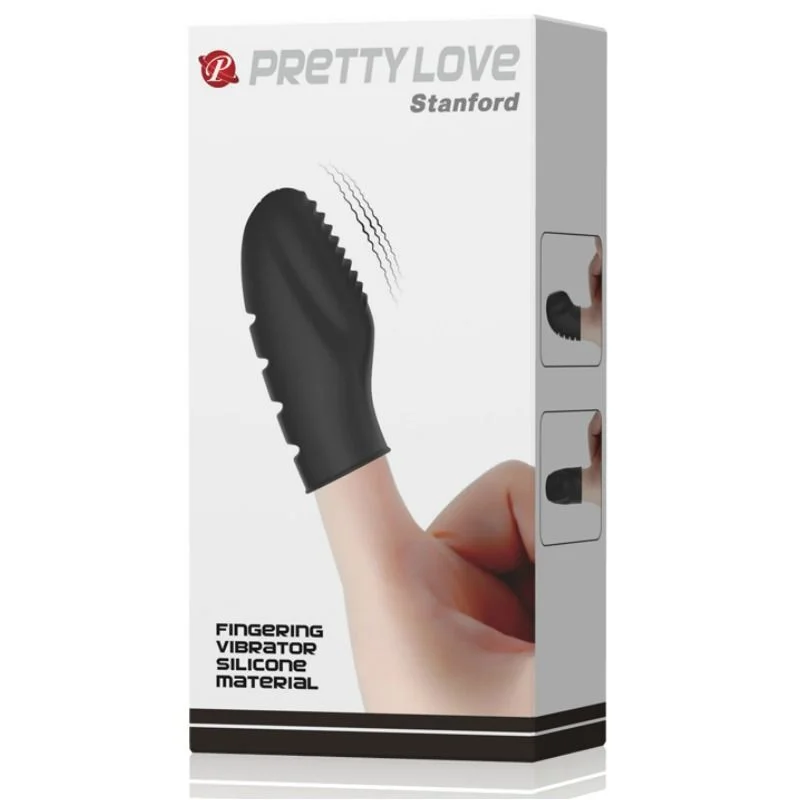 PRETTY LOVE - FLIRTATION STANFORD BLACK VIBRATION THIMBLE - Image 10