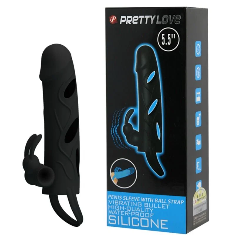 PRETTY LOVE - HOUSSE EN SILICONE AVEC VIBRATION 14 CM 1.0 - Image 9