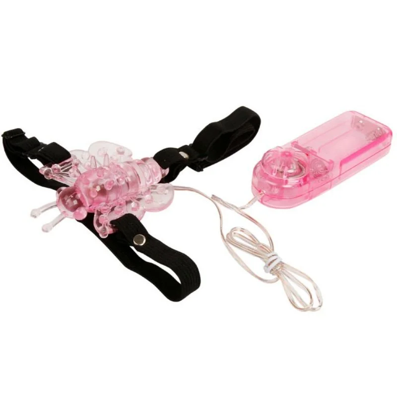 BAILE - HARNESS WITH MULTIVESPEED VIBRATING BUTTERFLY - Image 4