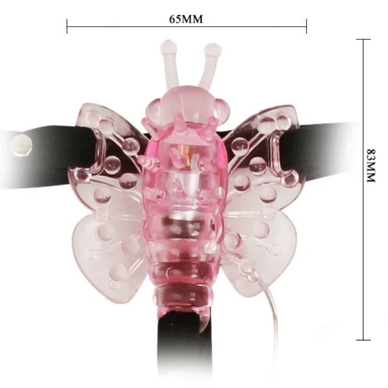 BAILE - HARNESS WITH MULTIVESPEED VIBRATING BUTTERFLY - Image 6
