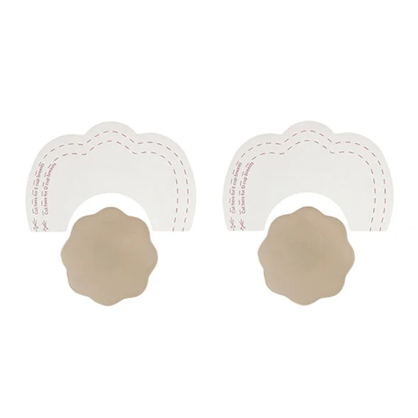 BYE-BRA - BREASTS ENHANCER + NIPPLE COVERS SILK CUP D/F