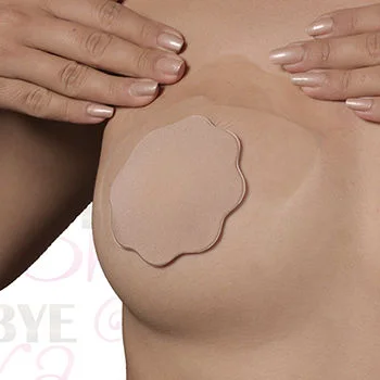 BYE-BRA - BREASTS ENHANCER + NIPPLE COVERS SILK CUP D/F - Image 2