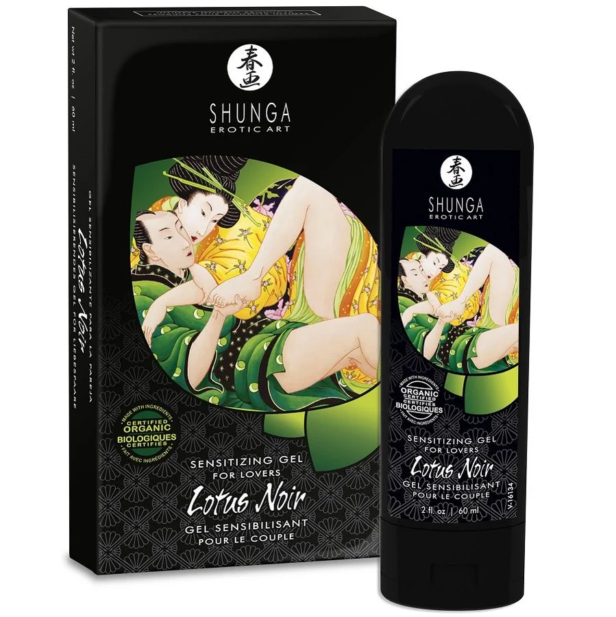 Shunga - Crème Sensibilisante Lotus Noir 60 Ml