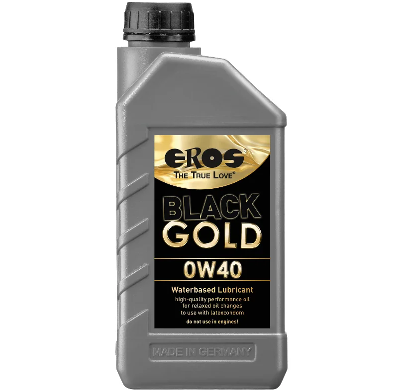 Eros - Black Gold 0W40 Lubrifiant Base D'eau 1000 Ml