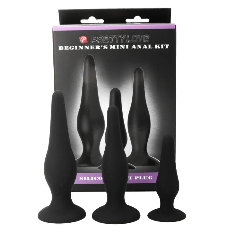PRETTY LOVE - ANAL PLUGS SILICONE INITIATION KIT - Image 3